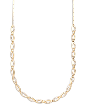 Shop Bloomingdale's Diamond Twist Collar Necklace In 14k Yellow Gold, 1.50 Ct. T.w.