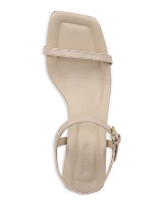 Women's Coco Square Toe Kitten Heel Sandals 