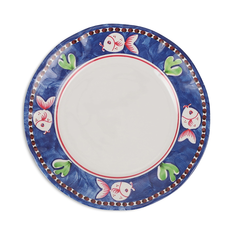 Vietri Melamine Campagna Dinner Plate In Pesce