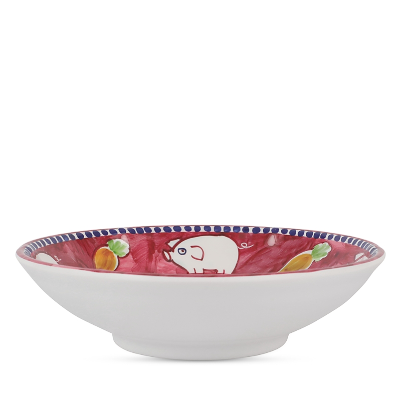 Vietri Melamine Campagna Porco Pasta Bowl In Porco
