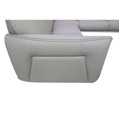 Paulie 3-Piece Leather Sectional - Exclusive