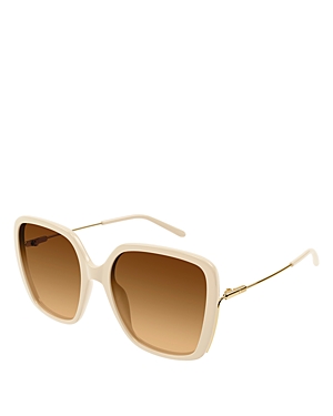 Elys Squared Sunglasses, 57mm