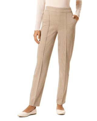 HUE - Glen Plaid Pull On Pants