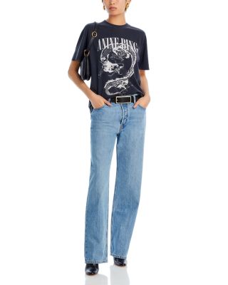 Anine Bing Walker Dragon Graphic Tee - Exclusive