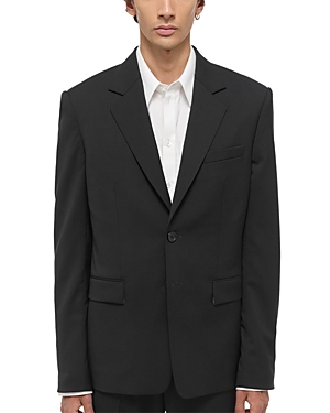 Shop Helmut Lang Relaxed Fit Suit Jacket In Black