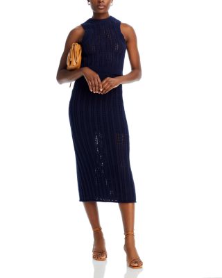 A.L.C. - Jade Open Knit Sleeveless Top & Aurora Open Knit Midi Skirt