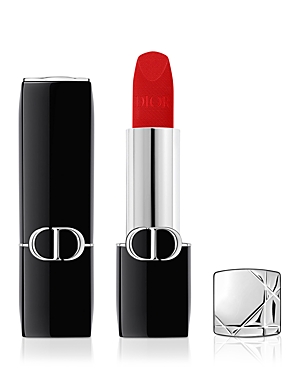 Shop Dior Velvet Lipstick In 999 Velvet