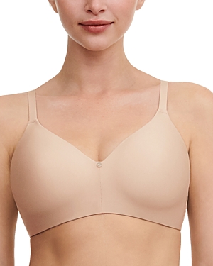 Shop Chantelle Jolie Smooth Wireless T-shirt Bra In Soft Pink