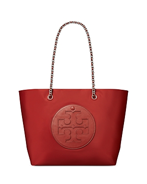 Tory Burch Ella Chain Tote In Bricklane