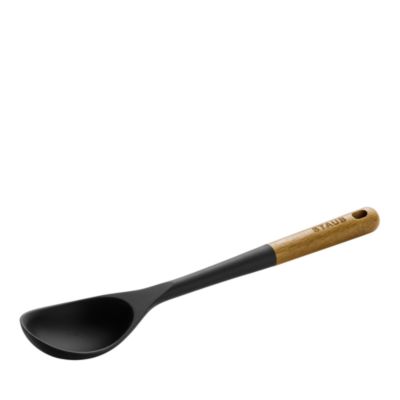 5 Piece Silicone &amp; Acacia Utensil Set