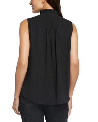 Sleeveless Ruffled Top