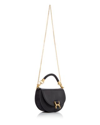Marcie Leather Chain Crossbody