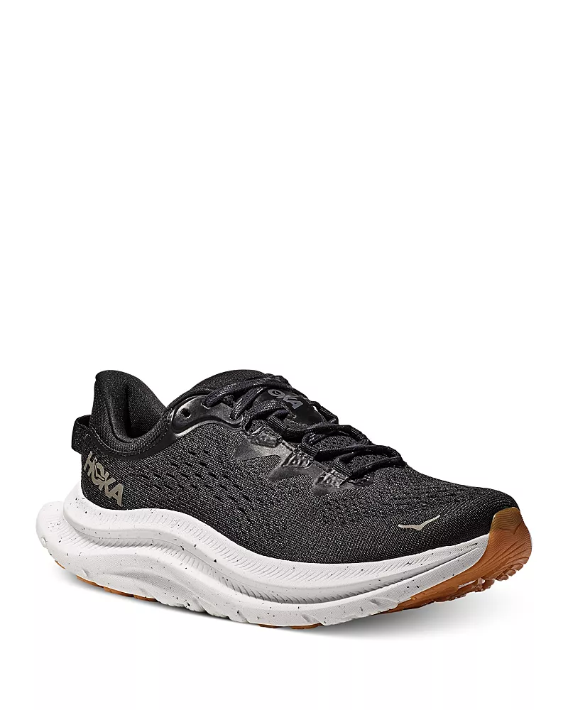 Hoka Women's Kawana 2 Low Top Trainer Sneakers in Black