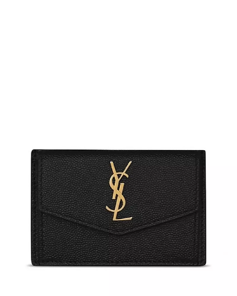 Saint Laurent Cassandre Matelasse Small Envelope Wallet