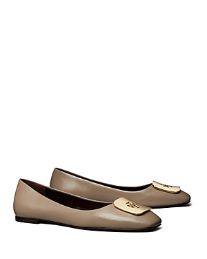 Tory Burch Women's Georgia Ballet Flats In Dark Elk