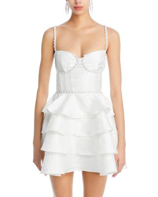 Luciana Embellished Mini Dress