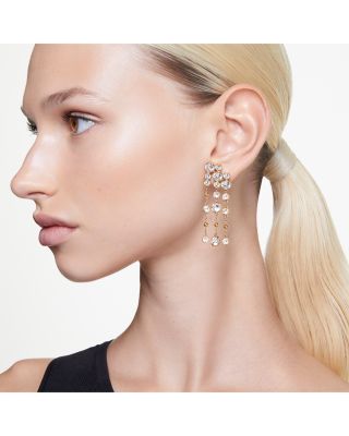 Imber Round Cut Drop Earrings