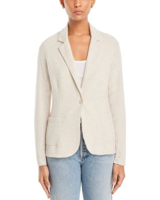 Fitted Linen Blazer
