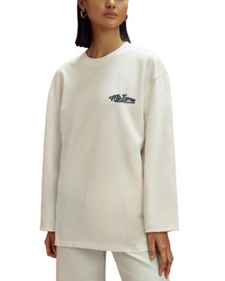 REISS - Beaton Cotton Long Sleeve Tee