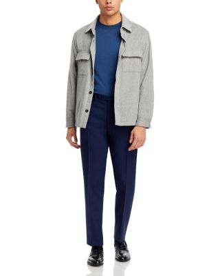 Capri Wool Slim Fit Dress Pants