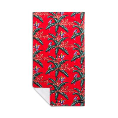 Hoffman Jungle Birds Printed Beach Towel