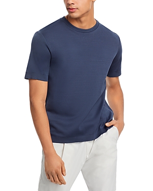 Herno Double Layered Short Sleeve Knit Tee