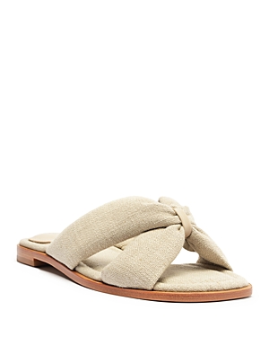 Shop Schutz Women's Fairy Slide Sandals In Beige