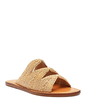 SCHUTZ WOMEN'S IVY TRIPLE STRAP SLIDE SANDALS