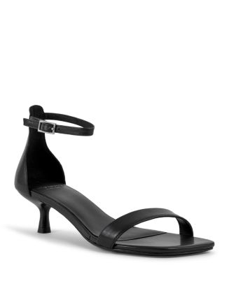 Sandales Noires Marc Jacobs Taille 7.5 US Femme – Talons Ultra Hauts – Occasion élégante