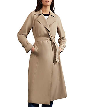 Shop Hobbs London Limited Westbury Trench Coat In Warm Camel