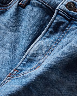 Carson High Rise Ankle Flare Jeans in Amethyst