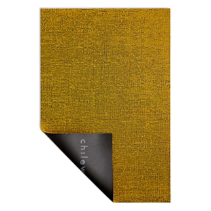 Chilewich Solid Indoor/outdoor Shag Mat, 3' X 5' In Canary