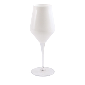 Shop Vietri Contessa Water Glass In White