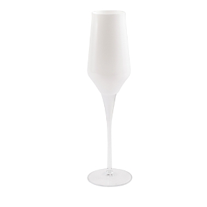 Shop Vietri Contessa Champagne Glass In White