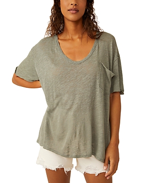 Shop Free People Care Fp All I Need Tee In Dried Basil