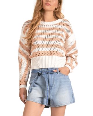 Elan - Boat Neck Cotton Sweater