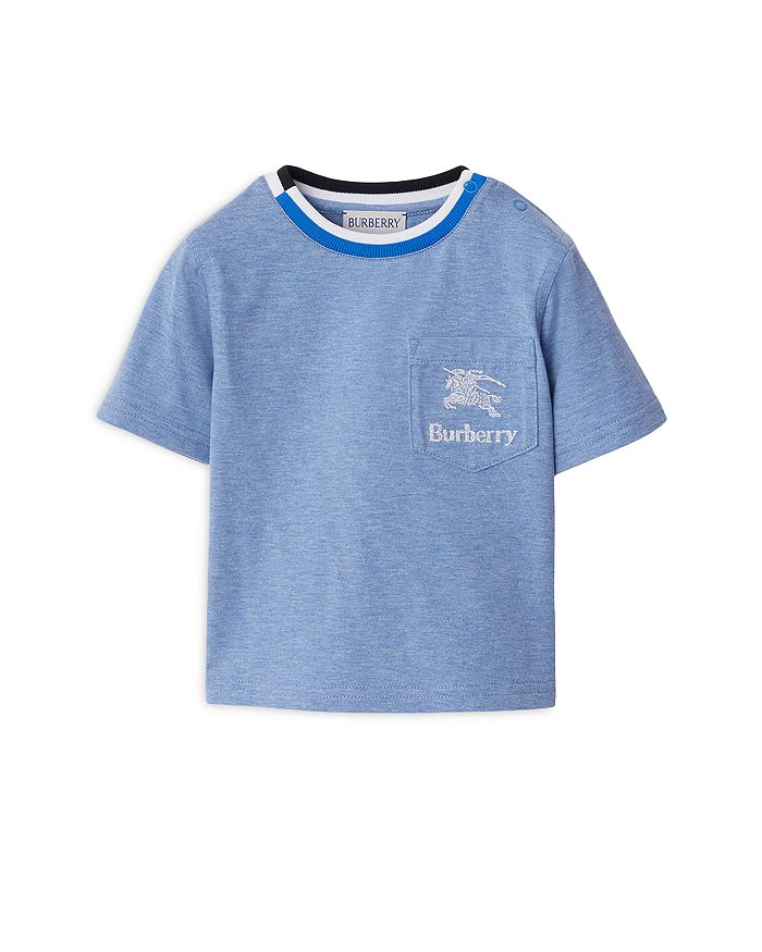 Burberry Cedarteddy Baby Boys T Shirt In Offwhite
