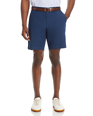 Shop Peter Millar Crown Comfort 8 Shorts In Washed Navy