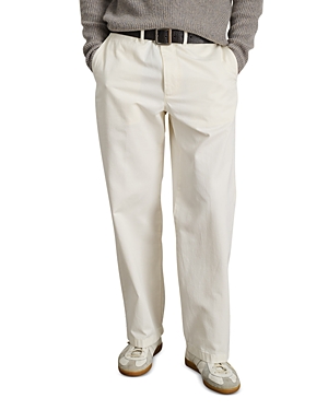 Shop Alex Mill Cotton Regular Fit Chino Pants In Vintage White