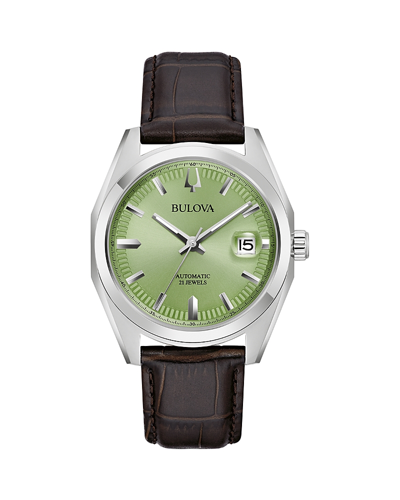 Bulova Classic Surveyor Watch, 39mm · OS