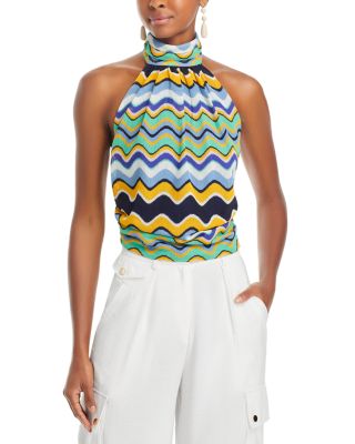 Ramy Brook Mina Tie Back Halter Top