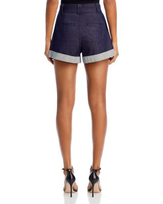 Erina Cuffed Denim Shorts  