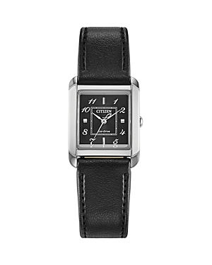 Shop Citizen Classic Bianca Watch, 29.4mm X 21.5mm In Black