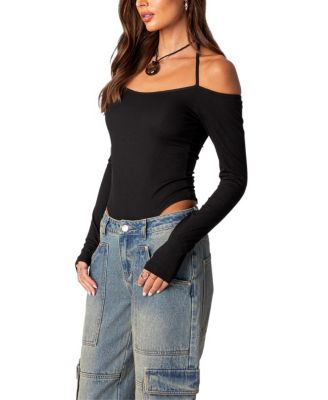 Model Off Duty Ribbed Bodysuit