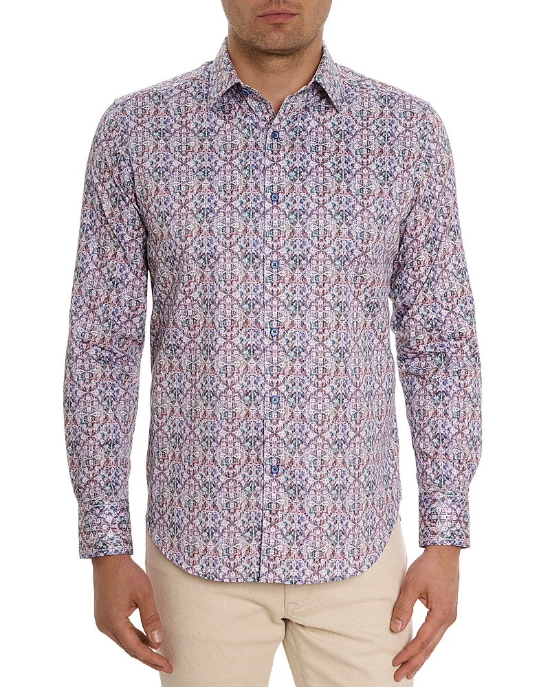Robert Graham Caracas Long Sleeve Button Down Shirt In Multi