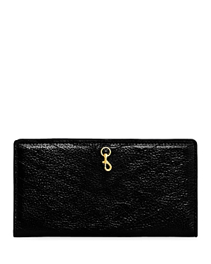 Shop Rebecca Minkoff Soft Leather Wallet In Black