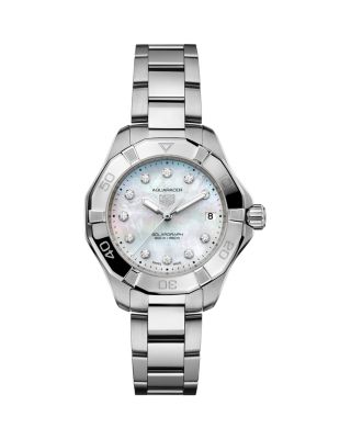 Aquaracer Professional 200 Solargraph & Diamond Watch, 34mm