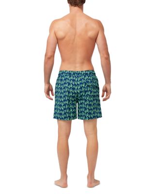 Turtle Print Swim Trunks