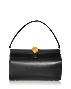 Shop Altuzarra Leather Doctor Bag In Black/gold
