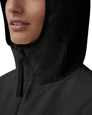 Black Label Sinclair Hooded Cropped Jacket